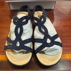 Dream Pairs Navy Sandals for Women’s